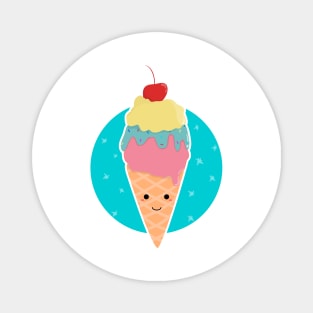 cute ice cream cone Magnet